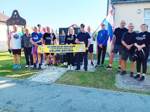 SLATINA, 13. memorijalni maraton "Da se ne zaboravi Baranja ´91", 22.09.202.4, snimila Ivana Novak