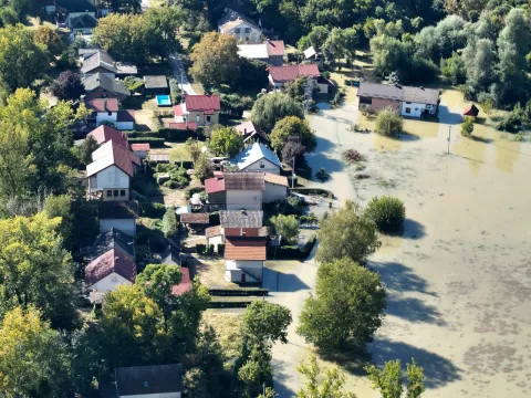 duna poplava zeleni otok rujan 2024