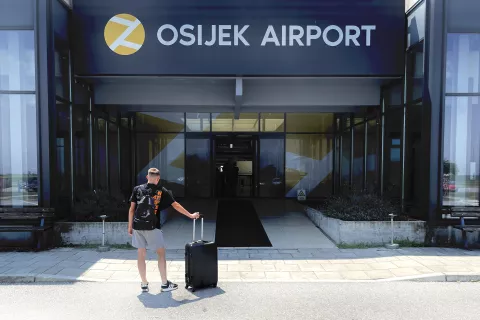 Osijek, 16. 07. 2024., ZLO, Zracna luka Osijek, Osijek airport, ilustracijeSNIMIO BRUNO JOBST