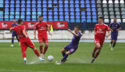 Osijek, 28. 09. 2024., Stadion Gradski vrt, Zrinski Osječko 1664 - Dubrava Tim kabel (Zagreb), SuperSport Prva ligaSNIMIO BRUNO JOBST