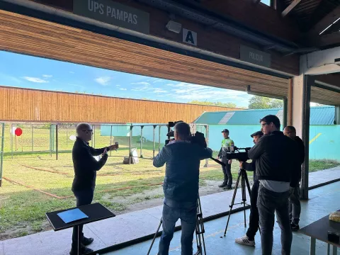 Praktično streljaštvo ovoga vikenda ponovno na osječkoj vatrenoj liniji. Naravno na PampasuUSTUPLJENA FOTOGRAFIJA