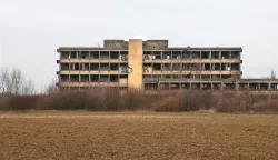 Osijek, 12. 02. 2024., stari poljoprivredni fakultet, razrusen poljoprivredni fakultetSNIMIO BRUNO JOBST