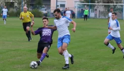 Osijek, 05. 10. 2024, Igralište na Zelenom polju. Nogomet, Olimpija - Slavonac (Tenja), Prva ŽNL Osječko - baranjska.snimio GOJKO MITIĆ