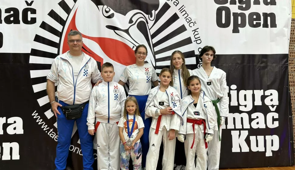 Članovi Taekwondo kluba Osijek na Čigri