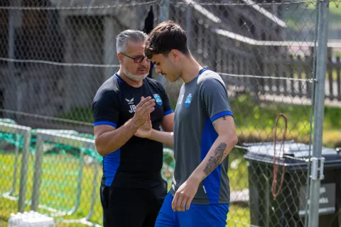 Pripreme NK Osijek. Austrija. Jose Boto i Pedro Lima