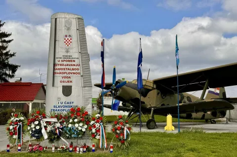 12. 10. 2024. Samostalni zrakoplovni vod Osijek - Obljetnica osnutka