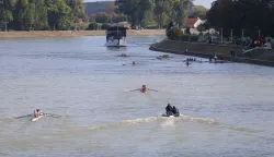 Osijek, 12. 10. 2024., Kod Iktusa, Drava, Miholjska regata 2024SNIMIO BRUNO JOBST