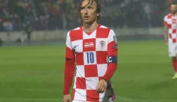 Osijek, 11. 10. 2021, Stadion Gradski vrt. Htvatska - Slovacka, kvalifikacije za svjetsko prvenstvo. Modric.snimio GOJKO MITIĆ