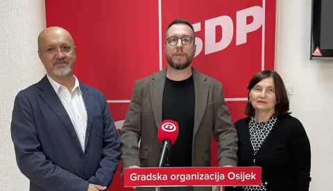 SDP Osijek održao presicu o upravljanju gradskim sustavom