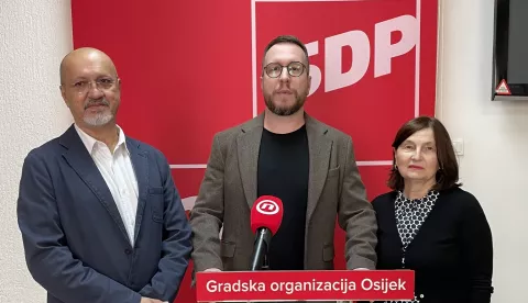 SDP Osijek održao presicu o upravljanju gradskim sustavom