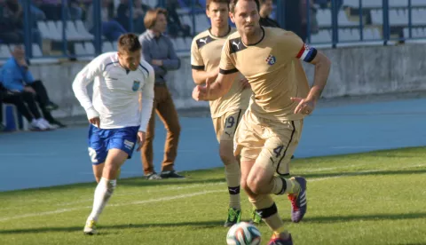 OSIJEK, 30. 03. 2014, STADION GRADSKI VRT. MAXtv PRVA LIGA, NOGMOMET. OSIJEK - DINAMO. JOSIP ŠIMUNIĆsnimio GOJKO MITIĆ