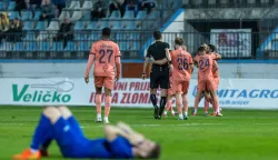 22.10.2024., SRC Velika, Velika - SuperSport Hrvatski nogometni kup, osmina finala, NK Slavonija Pozega - NK Osijek. Photo: Borna jaksic/PIXSELL