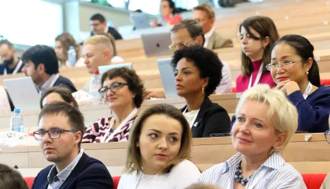 Osijek, 24. 10. 2024, Poljoprivredni fakultet, FOZOS, otvorenje sveučilišne konferencije Colours.snimio GOJKO MITIĆ