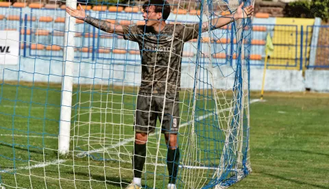 sport...vukovar...24.08.2024.supersport prva nl 24./25. 02. kolo vukovar1991 - zrinski osjecko 1664- 9 boncina toni lun;foto Gordan Panić