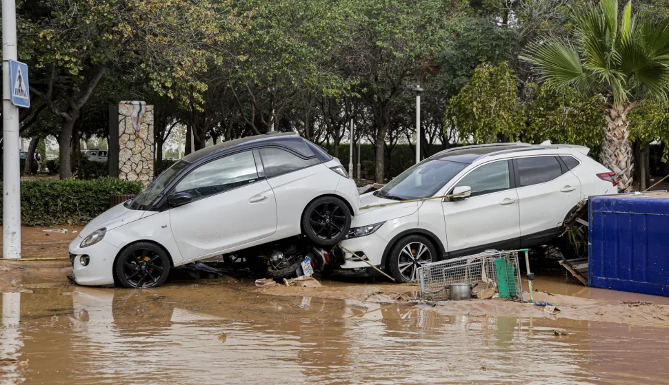 Flooding in Valencia due to the dana. October 30, 2024. Photo: Jose Miguel Fernandez/GTRES