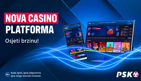 PSK ponosno predstavlja svoju novu, unaprijeđenu casino platformu koja podiže standarde online igranja na potpuno novu razinu.