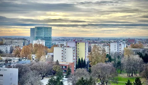 Osijek, 28. 11. 2022, Vijenac Ivana Mestrovica, stambeni objekti, Eurodom, panoramaSNIMIO BRUNO JOBST