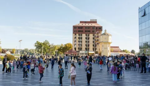 Polaznici dječjih vrtića u Vukovaru, program obilježavanja Dječjeg tjedna2024. godina