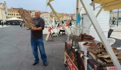 Pavo Baotić na sajmu u Rovinjuustupljena fotografija