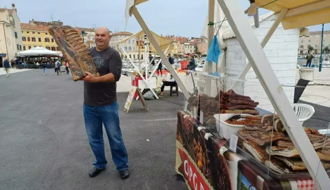 Pavo Baotić na sajmu u Rovinjuustupljena fotografija