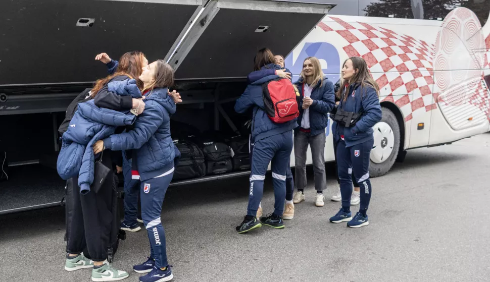 Zagreb, 18.11.2024 - Hrvatska ženska seniorska reprezentacija okupila se povodom završnih priprema za nadolazeće Europsko prvenstvo. Foto Hina/ Dario GRZELJ/ dag