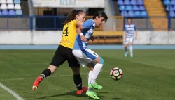 Osijek, 16. 06. 2024., stadion Gradski vrt, ZNK Osijek - ZNK Agram (Zagreb), nogometasice, polufinale Kupa Hrvatske SNIMIO BRUNO JOBST