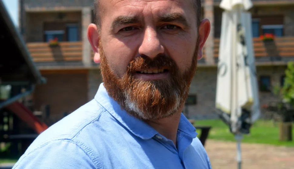 kopačevo, didin konak, viktor ta&scaron;ić, voditelj Didinog konaka, srpanj 2018, snimio Ivica Getto