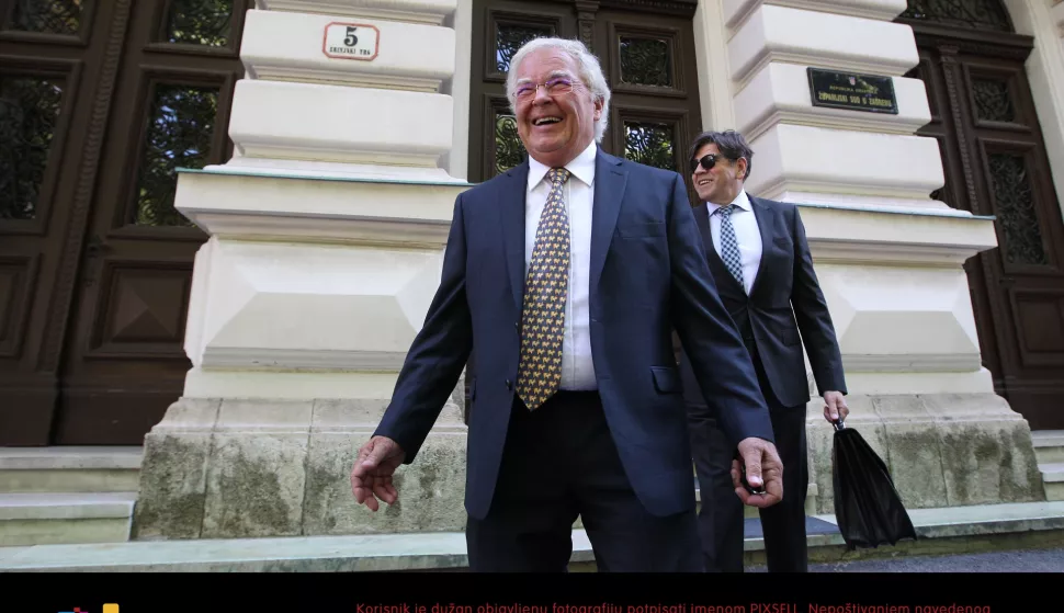 17.05.2017., Zagreb - George Djuro Gavrilovic izlazi sa Zupanijskog suda na Zrinjevcu. Photo: Boris Scitar/Vecernji list/PIXSELL