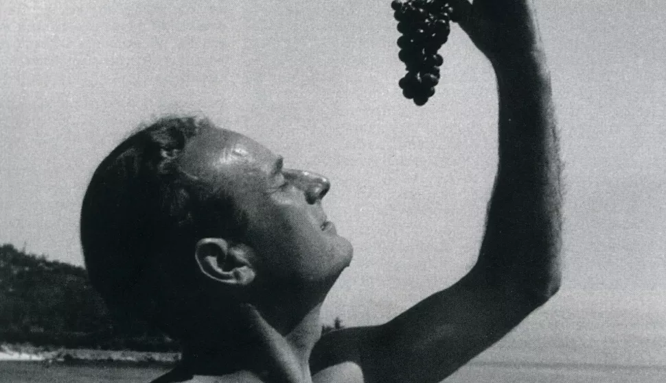 Ranko Marinković u Dubrovniku iz Memorijalne zbirke R.M., Vis