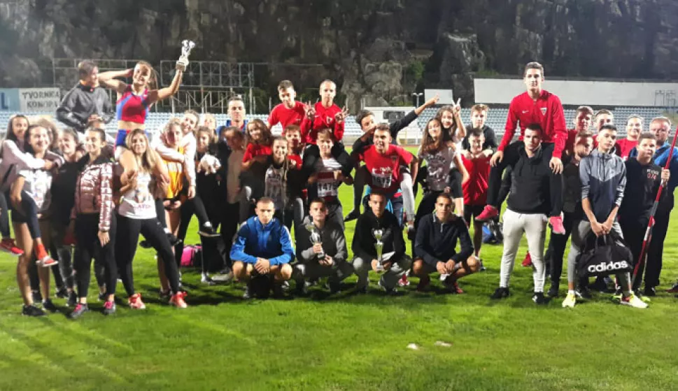 atletika slavonija-žito kadeti, kup rijeka rujan 2018