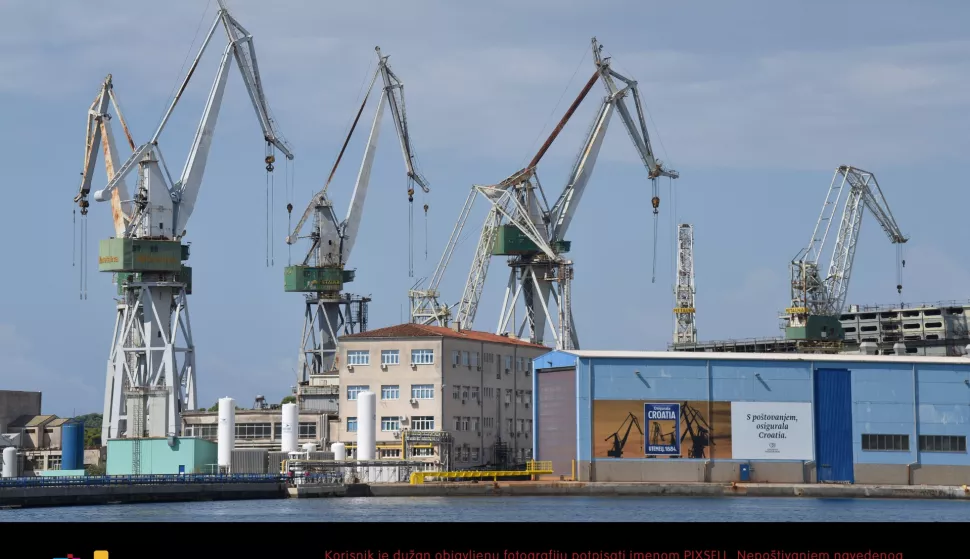 Pula: Brodogradili&scaron;te Uljanik 04.09.2018., Pula - Brodogradiliste Uljanik. Photo: Dusko Marusic/PIXSELL