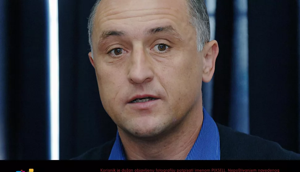 03.10.2013., Lekenik - U SOS Djecjem selu Lekenik odrzana je tiskovna konferencija na kojoj je najavljena humanitarna nogometna utakmica izmedju "Humanih zvijezda Hrvatske" i "Prijatelja SOS Djecjeg sela Lekenik" koja ce biti odigrana 8.listopada povodom 20.rodjendana ove ustanove.Miroslav Bicanic.Photo: Nikola Cutuk/PIXSELL