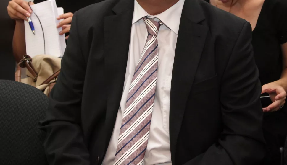 04.09.2012., Zagreb - Na Zupanijskom sudu nastavljeno sudjenje Dragi Tadicu. 
Photo: Zarko Basic/PIXSELL