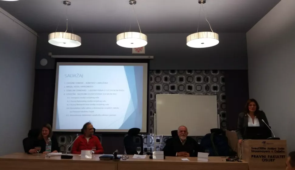 Okrugli stol o socijalnom radu na Pravu