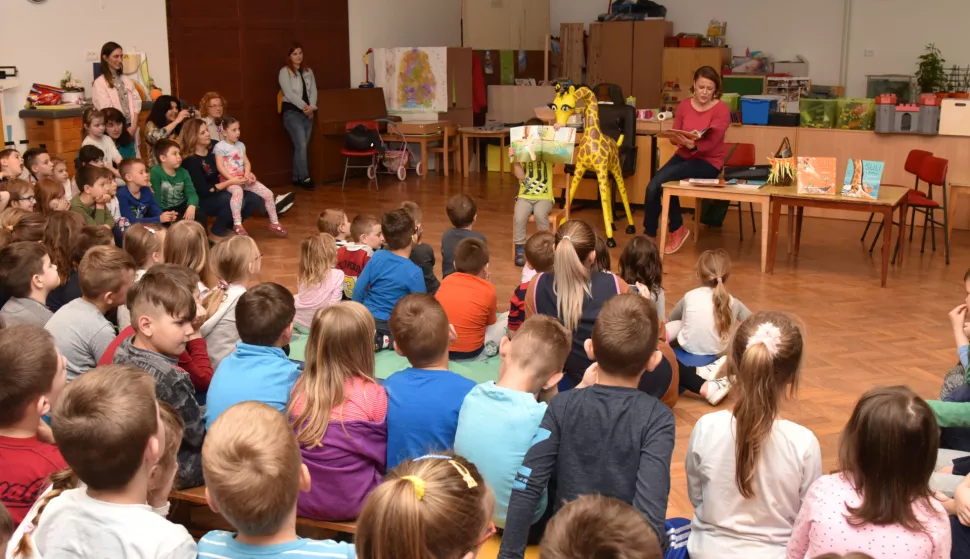 Maja &Scaron;imle&scaron;a i slikovnica Suli u avanturi-putovanje, Dječji vrtić Zvončić, Na&scaron;ice, travanj 2019.