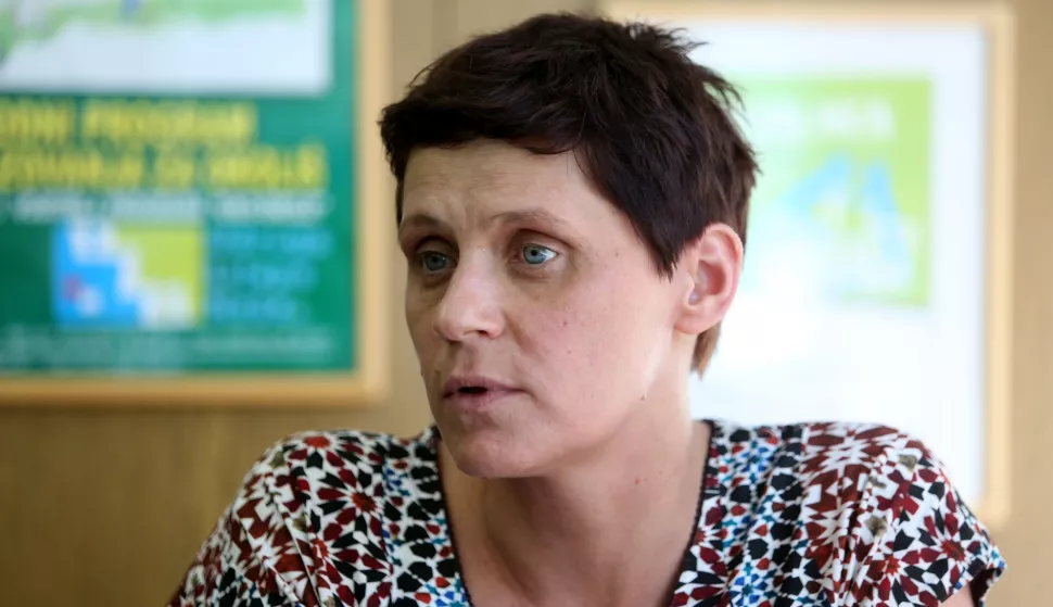 snimio Davo KIBEL,
Osijek, 13.06.2018. Dječji vrtić Osijek (Vijenac I. Metrovića), press, nova ravnateljica Marija tambuk Čabaj