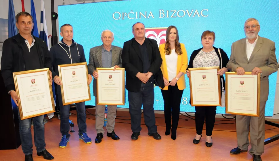 Bizovac, dobitnici javnih priznanja u povodu Dana Općine, travanj 2019.