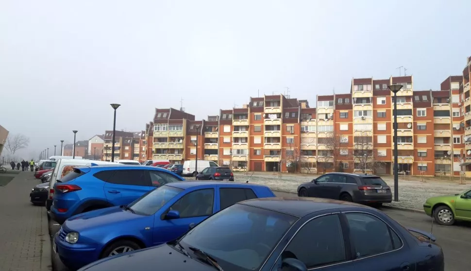 Naselje Olajnica u Vukovaru; stanari nezadovoljni &scaron;to će im se naplaćivati parking