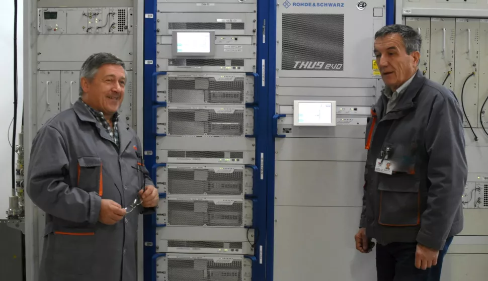 PAPUK- 10.12.2019., Odasiljači i veze, obilazak odasiljača na Papuku. Branko Filko i Zvonimir Abjanović
Foto: Andrea Ilakovac