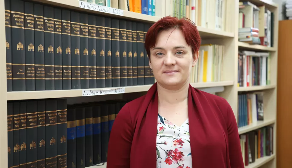 Osijek.20.12.2019. Razgovor sa profesoricom Filozofskog fakulteta Anom Lehocki SamardzicNa fotografiji: Profesorica Lehocki SamardzicFoto:Marko Mrkonjic