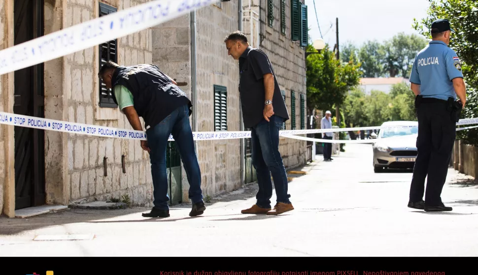 15.06.2020., Kastel Kambelovac - U nedjelju navecer u Kastel Kamelovcu ubijen je Mario Boljat, a dvoje ljudi je ranjeno od kojih je jedan Jozo Cabraja. Photo: Milan Sabic/PIXSELL