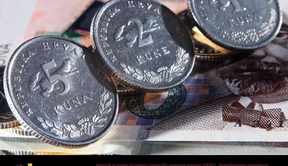 24.04.2017., Osijek - Kuna, novac Republike Hrvatske.Photo: Davor Javorovic/PIXSELL
