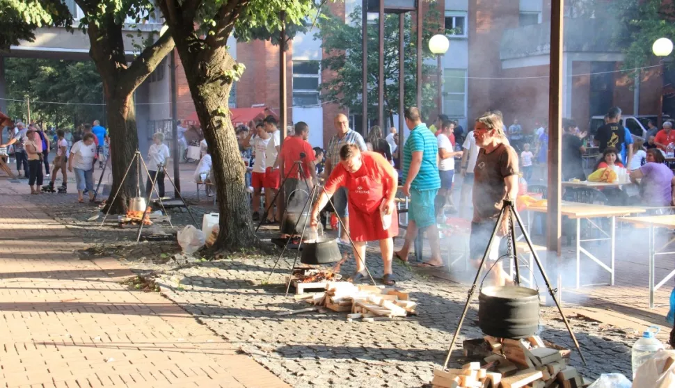 Beli&scaron;će, detalj s pro&scaron;logodi&scaron;nje Fi&scaron;ijade u Beli&scaron;ću, kolovoz 2019.