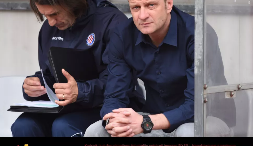 23.05.2015., stadion Poljud, Split - MAXtv 1. HNL, 35. kolo, Hajduk - Zagreb. Hari Vukas, trener Hajduka. Photo: Hrvoje Jelavic/PIXSELL