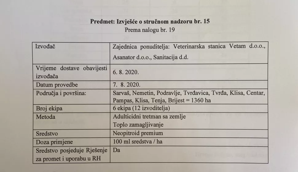 karta dokument komarci