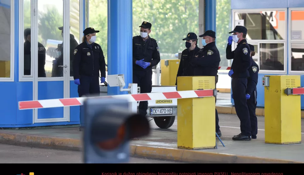 24.04.2020., Gorican-Letenye- Granicni prijelaz Gorican-Letenye.
Photo: Vjeran Zganec Rogulja/PIXSELL