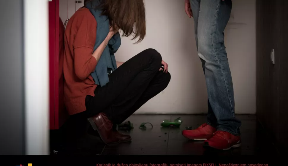 Ilustracija zlostavljanja žene 26.02.2019., Zagreb - Ilustracija zlostavljanja zene.Photo: Davor Puklavec/PIXSELL