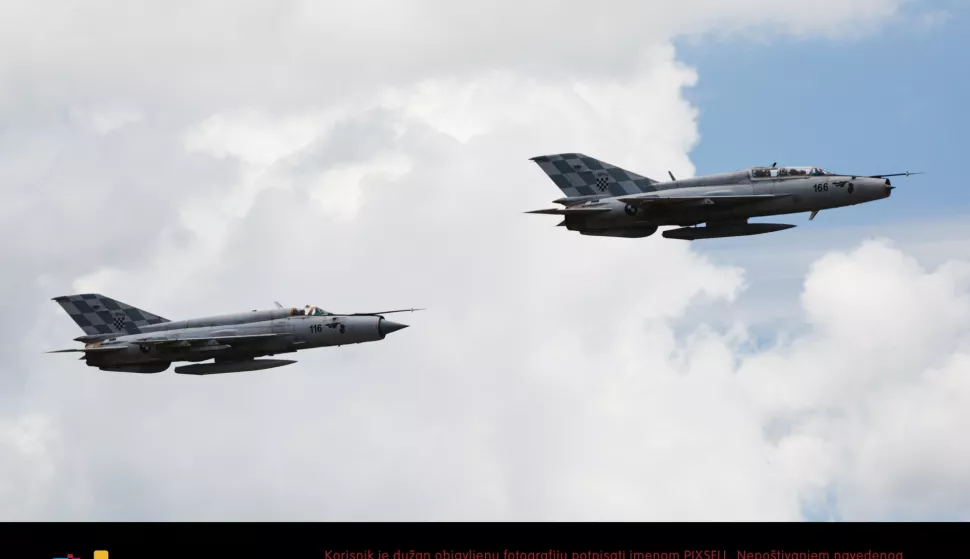 19.06.2020., Zemunik - Svecana dodjela letackog znaka kadetima 24. narastaja vojnoh pilota u zracnoj bazi "Pukovnik Mirko Vuksic". Photo: Marko Dimic/PIXSELL