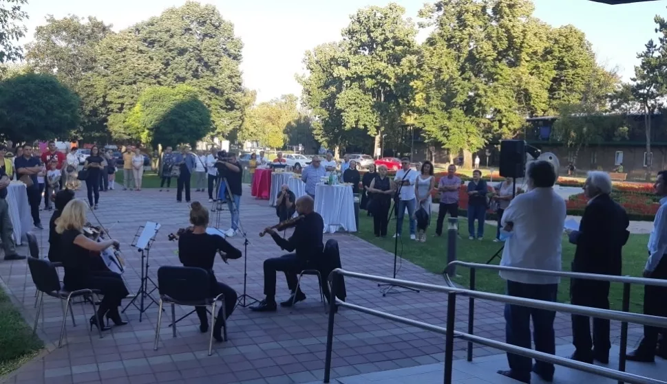 Beli&scaron;će, nesvakida&scaron;nje otvorenje izložbe slike Davorina Radića u Beli&scaron;ću, rujan 2020.