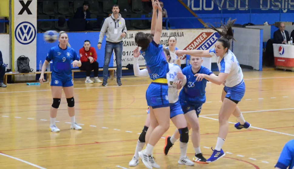 osijek, 19 ožujka 2023, 18,00 satti, sport, rukomet, žene, osijek - umag, prva liga<br>snimo zdenko pušić
